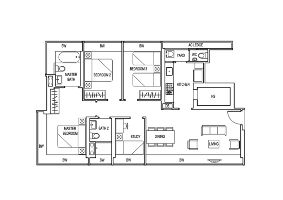 Nova 48 - Floor Plan