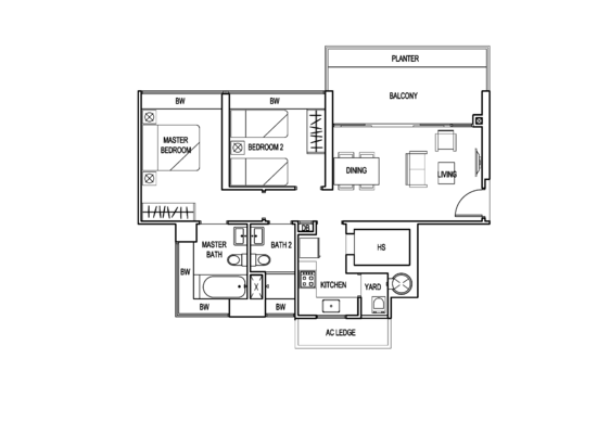 Nova 88 - Floor Plan