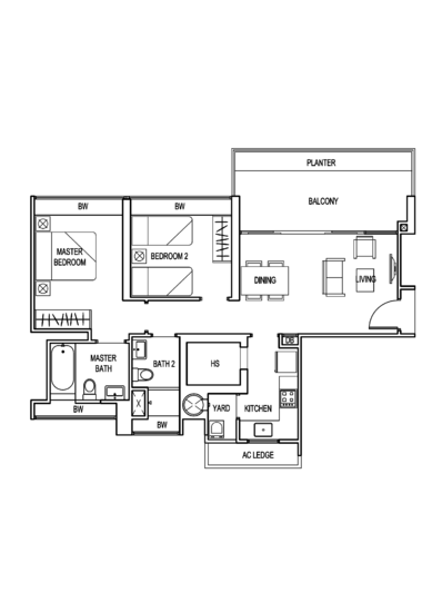 Nova 88 - Floor Plan
