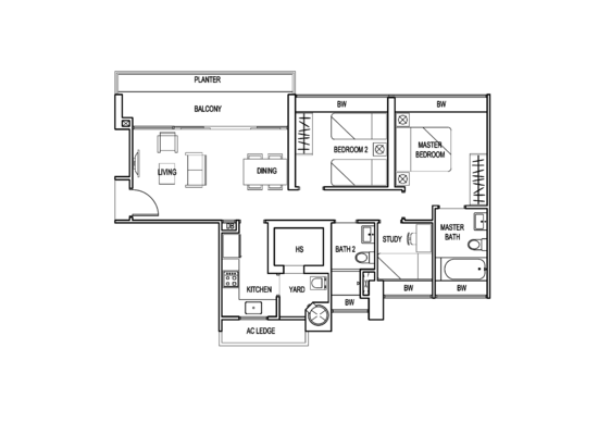 Nova 88 - Floor Plan