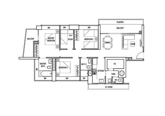 Nova 88 - Floor Plan