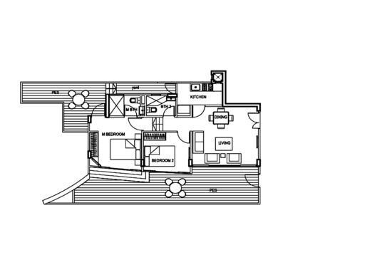 833 M B Residences - Floor Plan