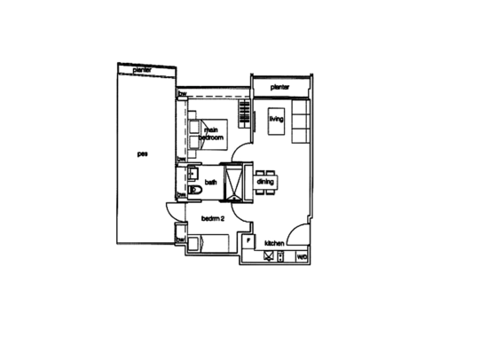 Alexis - Floor Plan