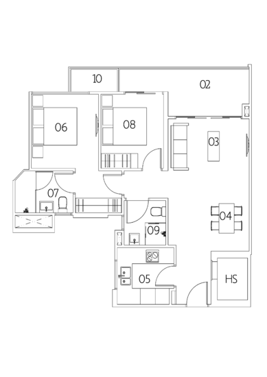 Village @ Pasir Panjang - Floor Plan