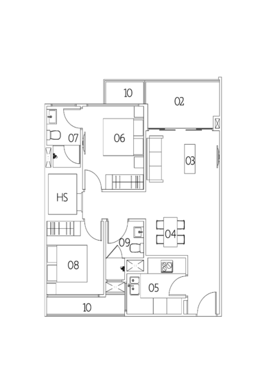 Village @ Pasir Panjang - Floor Plan