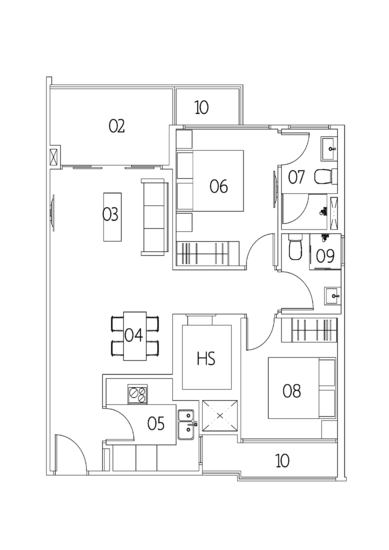 Village @ Pasir Panjang - Floor Plan