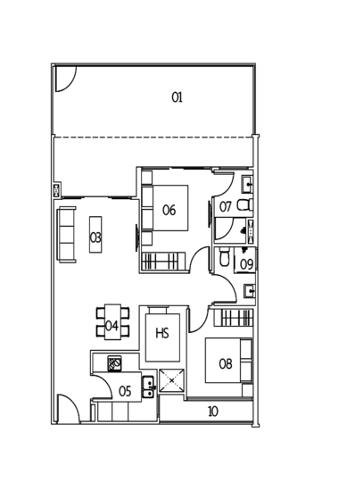 Village @ Pasir Panjang - Floor Plan