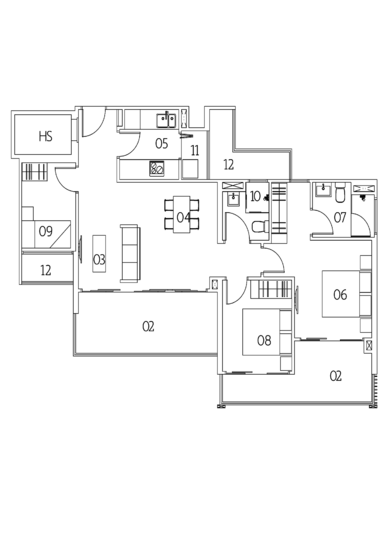 Village @ Pasir Panjang - Floor Plan