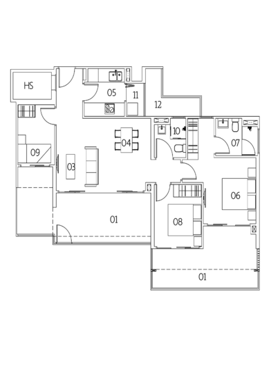 Village @ Pasir Panjang - Floor Plan