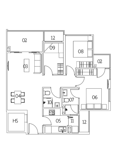 Village @ Pasir Panjang - Floor Plan