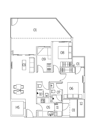 Village @ Pasir Panjang - Floor Plan