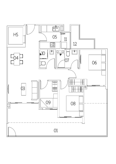 Village @ Pasir Panjang - Floor Plan