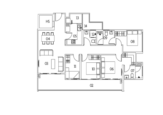 Village @ Pasir Panjang - Floor Plan