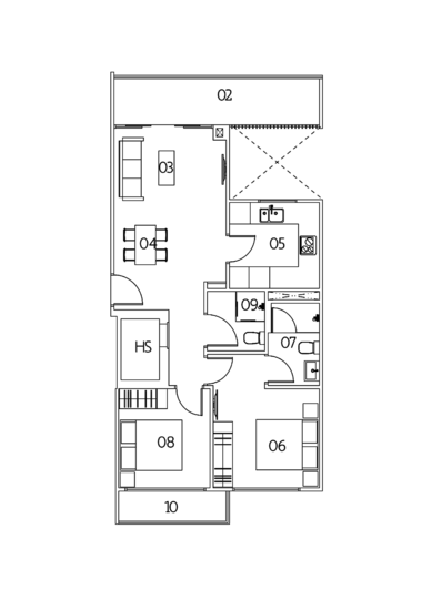 Village @ Pasir Panjang - Floor Plan