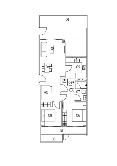 Village @ Pasir Panjang - Floor Plan