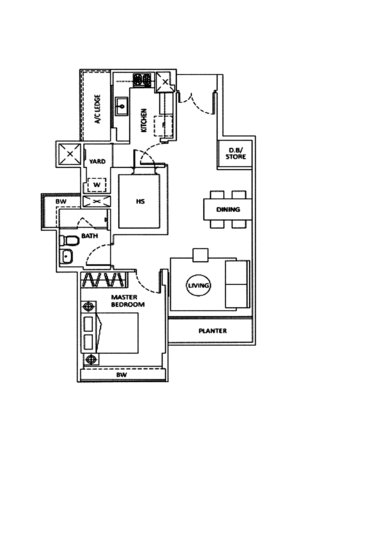 Rosewood Suites - Floor Plan