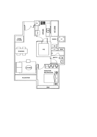 Rosewood Suites - Floor Plan