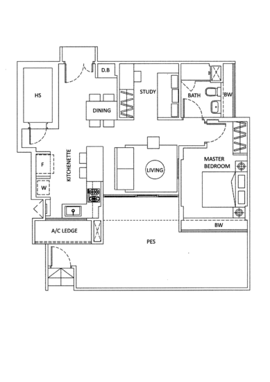 Rosewood Suites - Floor Plan