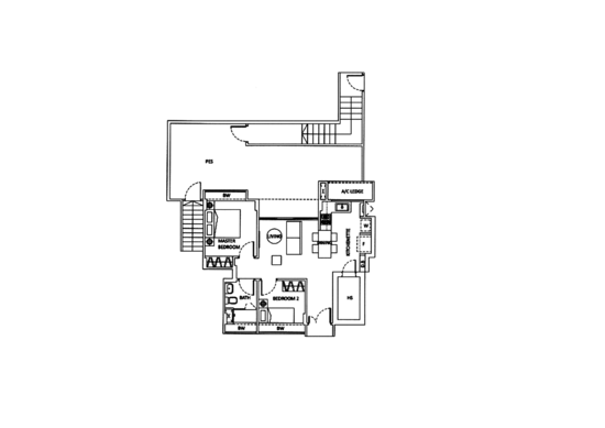 Rosewood Suites - Floor Plan