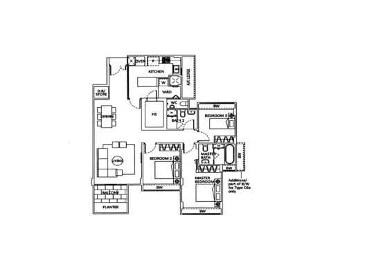 Rosewood Suites - Floor Plan