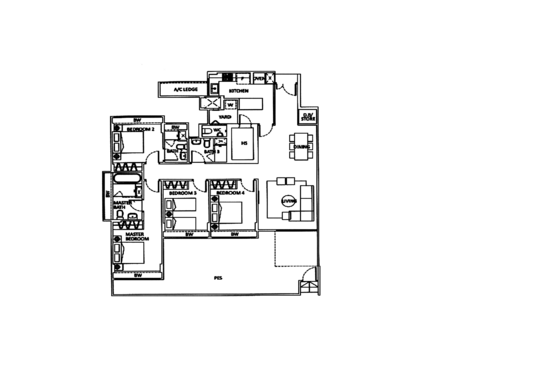 Rosewood Suites - Floor Plan
