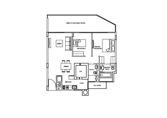 The Peak @ Balmeg - Floor Plan
