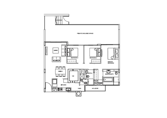The Peak @ Balmeg - Floor Plan