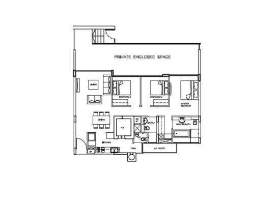 The Peak @ Balmeg - Floor Plan