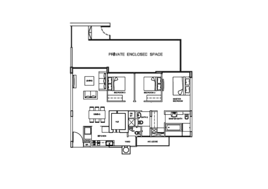 The Peak @ Balmeg - Floor Plan