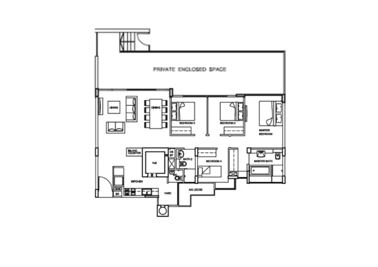 The Peak @ Balmeg - Floor Plan