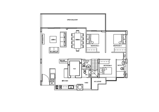 The Peak @ Balmeg - Floor Plan
