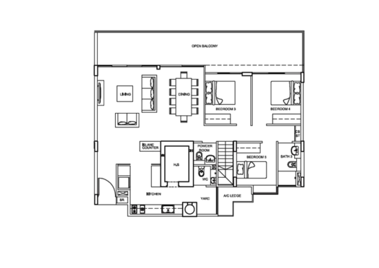 The Peak @ Balmeg - Floor Plan