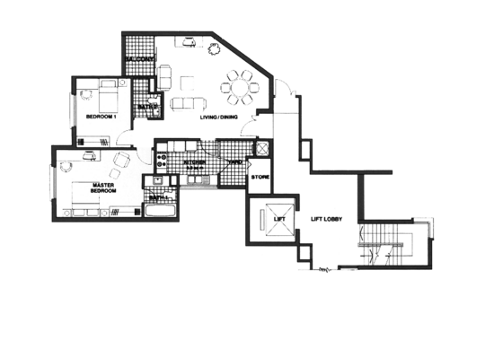 Villa De West - Floor Plan
