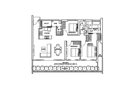 The Arte - Floor Plan