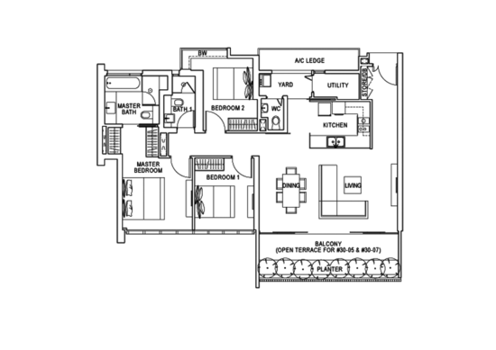 The Arte - Floor Plan