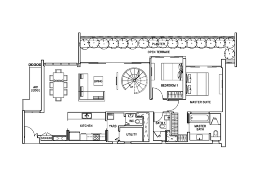 The Arte - Floor Plan