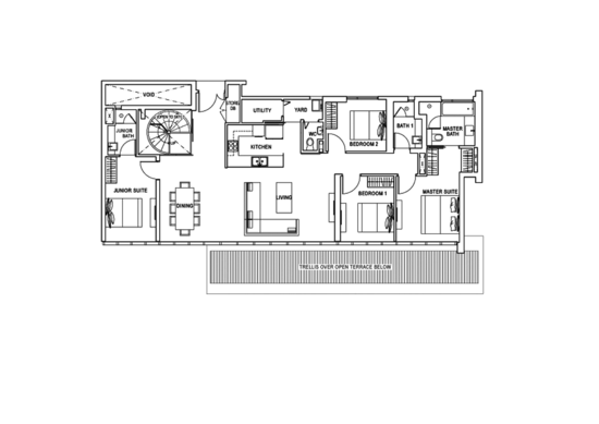 The Arte - Floor Plan