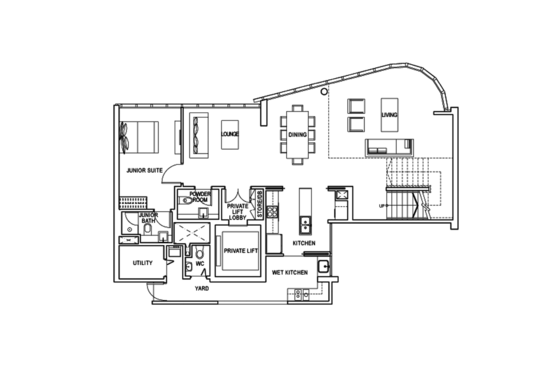 The Arte - Floor Plan