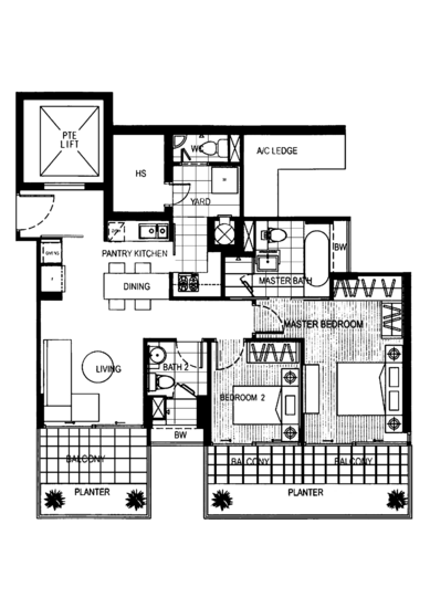 Parc Centennial - Floor Plan