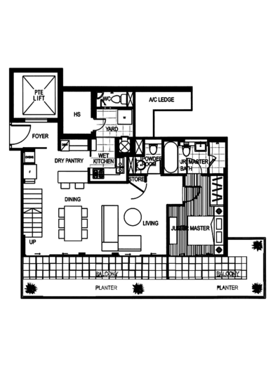 Parc Centennial - Floor Plan