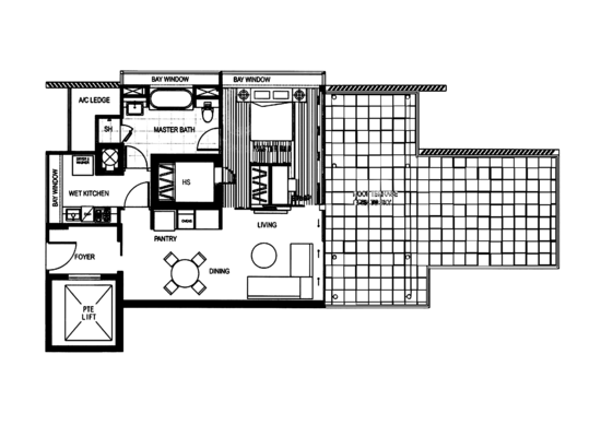 Parc Centennial - Floor Plan