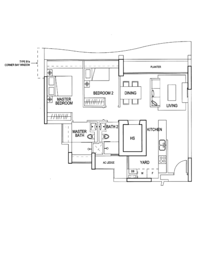 Double Bay Residences - Floor Plan