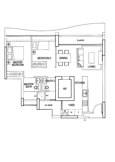 Double Bay Residences - Floor Plan