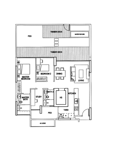 Double Bay Residences - Floor Plan