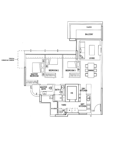 Double Bay Residences - Floor Plan