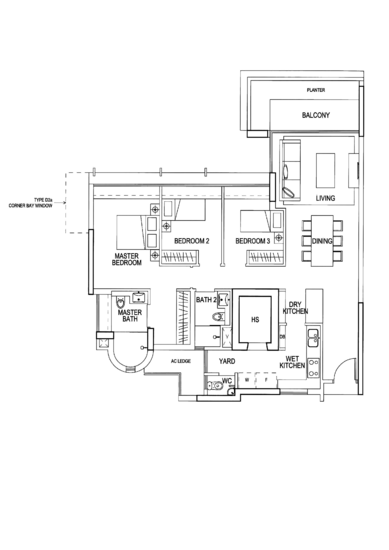 Double Bay Residences - Floor Plan