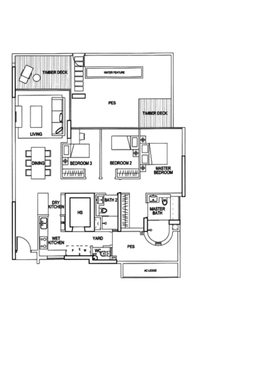 Double Bay Residences - Floor Plan