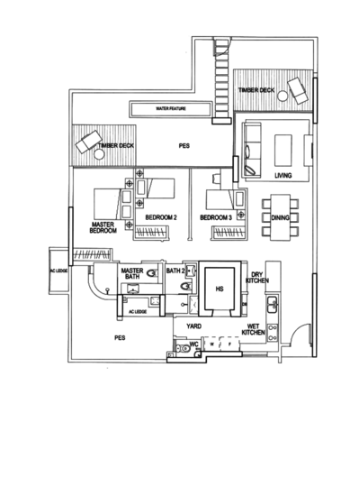 Double Bay Residences - Floor Plan