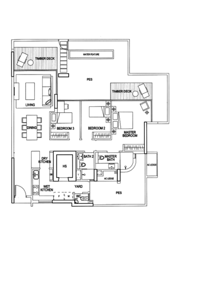 Double Bay Residences - Floor Plan