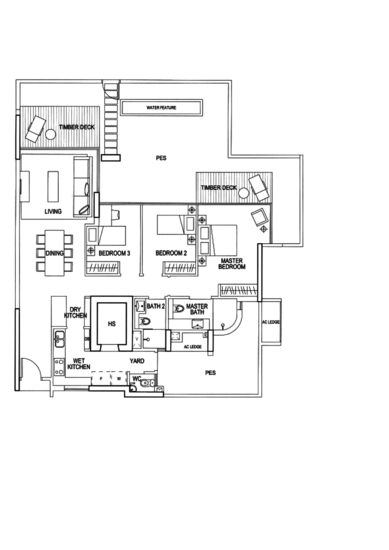 Double Bay Residences - Floor Plan